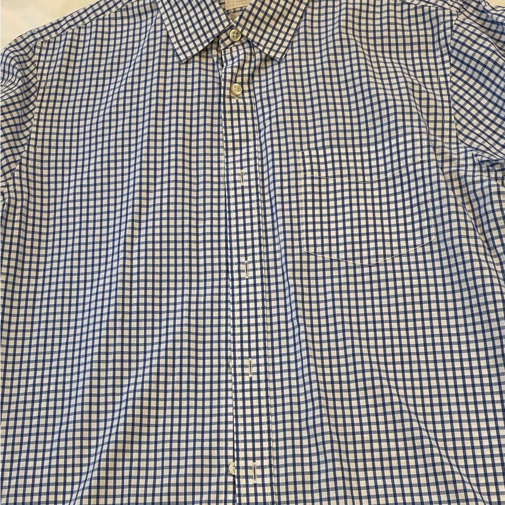 Blue Checkered Men's Shirt